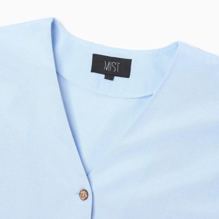 Women's dress on buttons Mist Summer Time, Blue, R.42-8