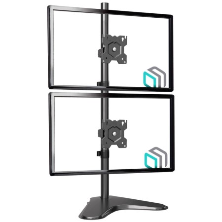 Table bracket for 2 monitors Onkron D208FS Black