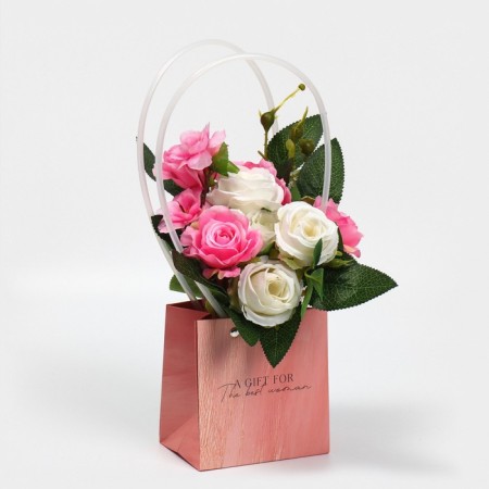 Moisture -resistant package Gift with Love, 11.5 x 12 x 8 cm