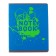 A notebook of 48 sheets in the cage "neon spray", cover coated cardboard, selective varnish, unit 60 g/m2, 5v mix