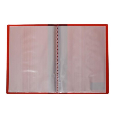 Set of folders A5, 20 inserts, calligrata, pocket on the spine, red, 3 pieces-2