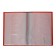 Set of folders A5, 20 inserts, calligrata, pocket on the spine, red, 3 pieces
