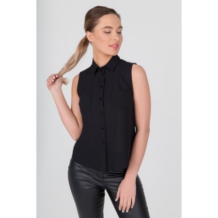 Women's blouse with an open back, size 52-2