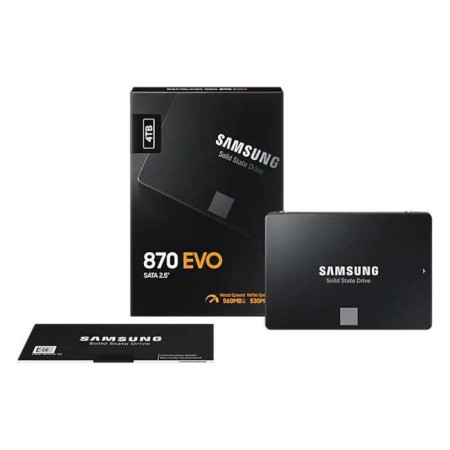 SSD Samsung Sata-III 4TB MZ-77E4T0BW 870 EVO 2.5 "-8