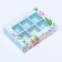 Box for sweets 6 pcs, "pink roses" 13.7 x 9.8 x 3.9. Confectionery packaging
