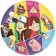 Paper plate "Happy Birthday!", 18 cm, gravity farz