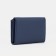 Women's wallet on magnet, blue color