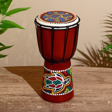 Souvenir musical instrument "Different drum -jambe" 13x13x24 cm, mix-20