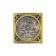 Bronze de Luxe Dragon Dragon Nazadka 21986, D = 100 mm, 100x100 mm, brass, bronze