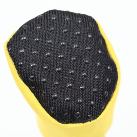 Dog boots "comfort" with weighting, set 4 pcs, size 3 (4, 5 x 3, 5 cm), yellow-2