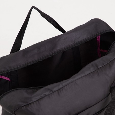 Road bag with lightning, black color-3