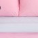 Bed linen Ethel 2 joint venture Pink Heart 175*215 cm, 200*220 cm, 70*70 cm -2 pcs