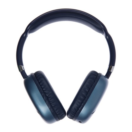 AKZ MAX10 headphones, wireless, full -size, microphone, backlight, blue-3