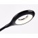 Highway LED lamp with a built -in battery and ambrella Light, Desk, De562, LED, 4200K, 4200K, Black Clean.