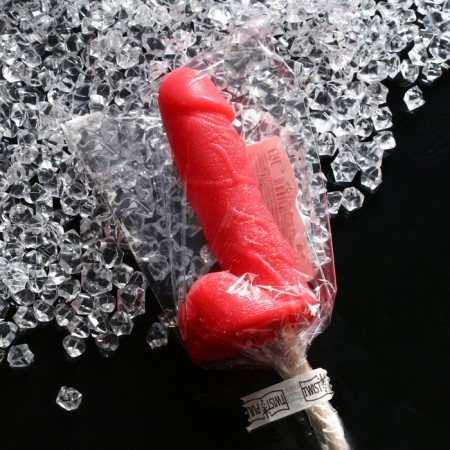 Caramel on the stick "Mega Mr." Scarlet, 120 g-1