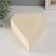 Casket wood for painting "Diamond" without a lock 20x21.5x8 cm