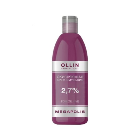 Cream-emulsion oxidizing Ollin Professional Megapolis, 2.7%, 500 ml