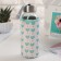 A glass bottle in a Vanilla cover, 300 ml, h = 17 cm, MIX drawing