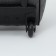 Road bag on wheels, outer pocket, gray color