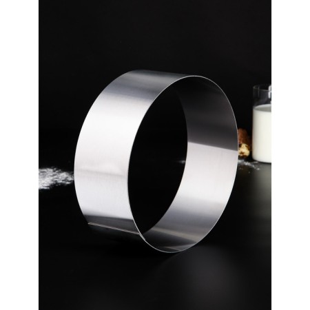 Baking uniform, professional “circle”, d-22, h-8.5 cm, steel 1 mm-4