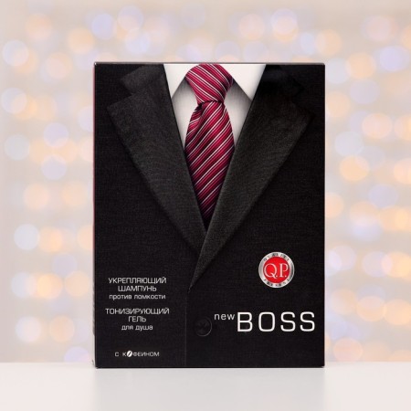 Gift set Q.p. No. 1114 New Boss: Shampoo, 250 ml + shower gel, 250 ml-2
