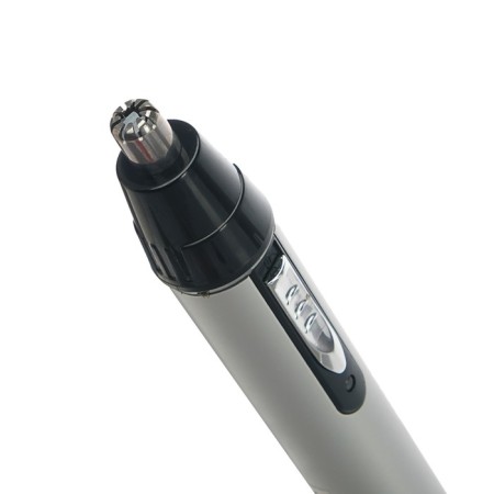 Luazon Ltri-09 hair trimmer, for nose/ears, 2 nozzles, battery, gray-2