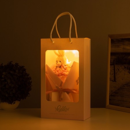 Nightlight "Bouquet" (hare) LED 3XAG10 8x17x29cm-2