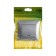 Luazon Lighting "Antei" switch, 10 A, 1 key, with backlight, hidden silver