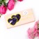 Soap roses, purple, set of 10 pcs.