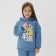 Children's sweatshirt with the basis of KAFTAN R.32 (110-116), blue