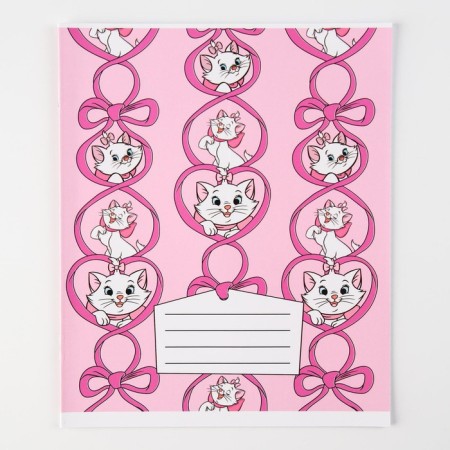 A set of notebooks 10 pieces, 12 sheets, in a cage, cover covered paper, cats aristocrats-2