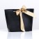 Gift package with a ribbon of 19 x 20 x 9 cm "Black"