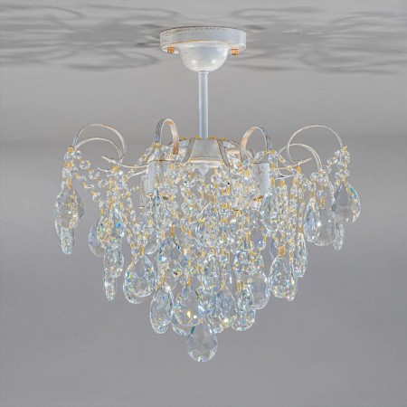 Ceiling lamp 4x60W E27, size 39x39x44 cm-2