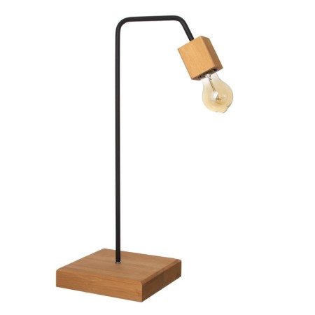 Hugue-2 tablet lamp brown/black 20x20x55cm Risalux-6