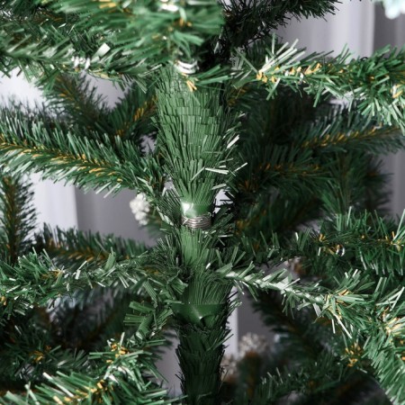 Artificial Christmas tree "Taiga elite snow -white" (with cones) 250cm-2