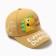 Children's cap "Dino" minku yellow color, rr 52-54