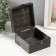 Casket wood "with corners and rivets. Duke" 11.3x11.5x6.8 cm