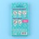 Children's false nails "Unicorn", 12 pcs