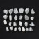 Runes for fortune telling "Scandinavian", 25pcs, black marble