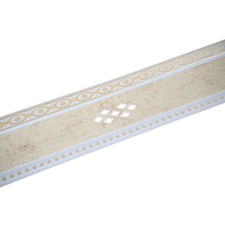 Bar for the cornice "rhombus", height 7 cm, length 25 m, color gold, champagne