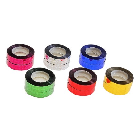 Adhesive tape holographic 12 mm x 30 m., Mix