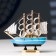 Souvenir Small Small Ship "Sea Orchestra", 3 × 13.5 × 15.5 cm