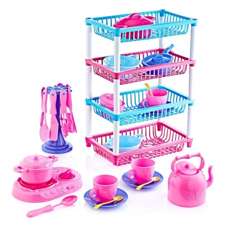 Set of dishes, 47 items