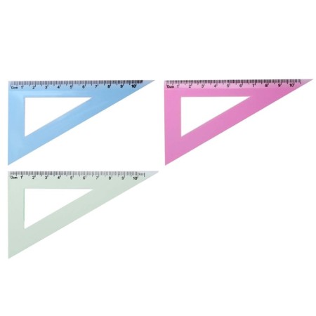 Triangle "Neon" 10 cm, 30 °, mix