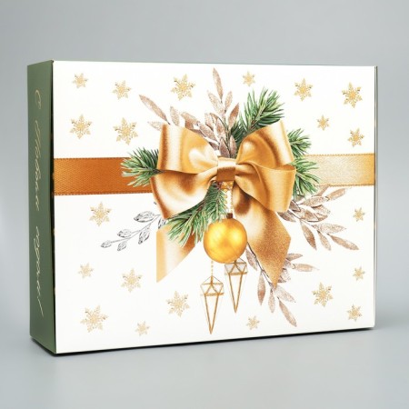 Folding box “Miracles happen”, 31 x 24.5 x 9 cm, New Year-3