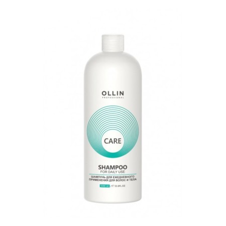 Hair and body shampoo for daily use OLLIN CARE, 1000 ml