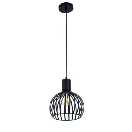 Bayerlux lamp "Kiruna" 1HE27 40W black 20x20x28-128cm