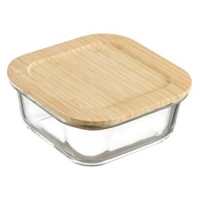 Smart Solutions baking and storage container with bamboo cover, 800 ml