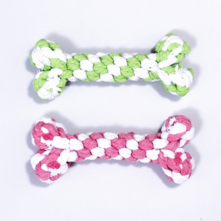 Cable toy "wicker bone", up to 15 cm, up to 60 g, mix of flowers-1