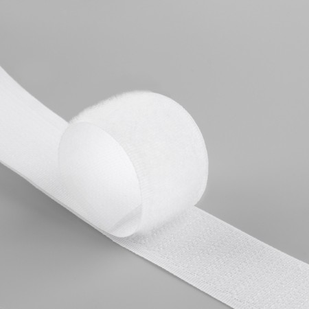 Velcro, 30 mm × 25 ± 1 m, white color-4